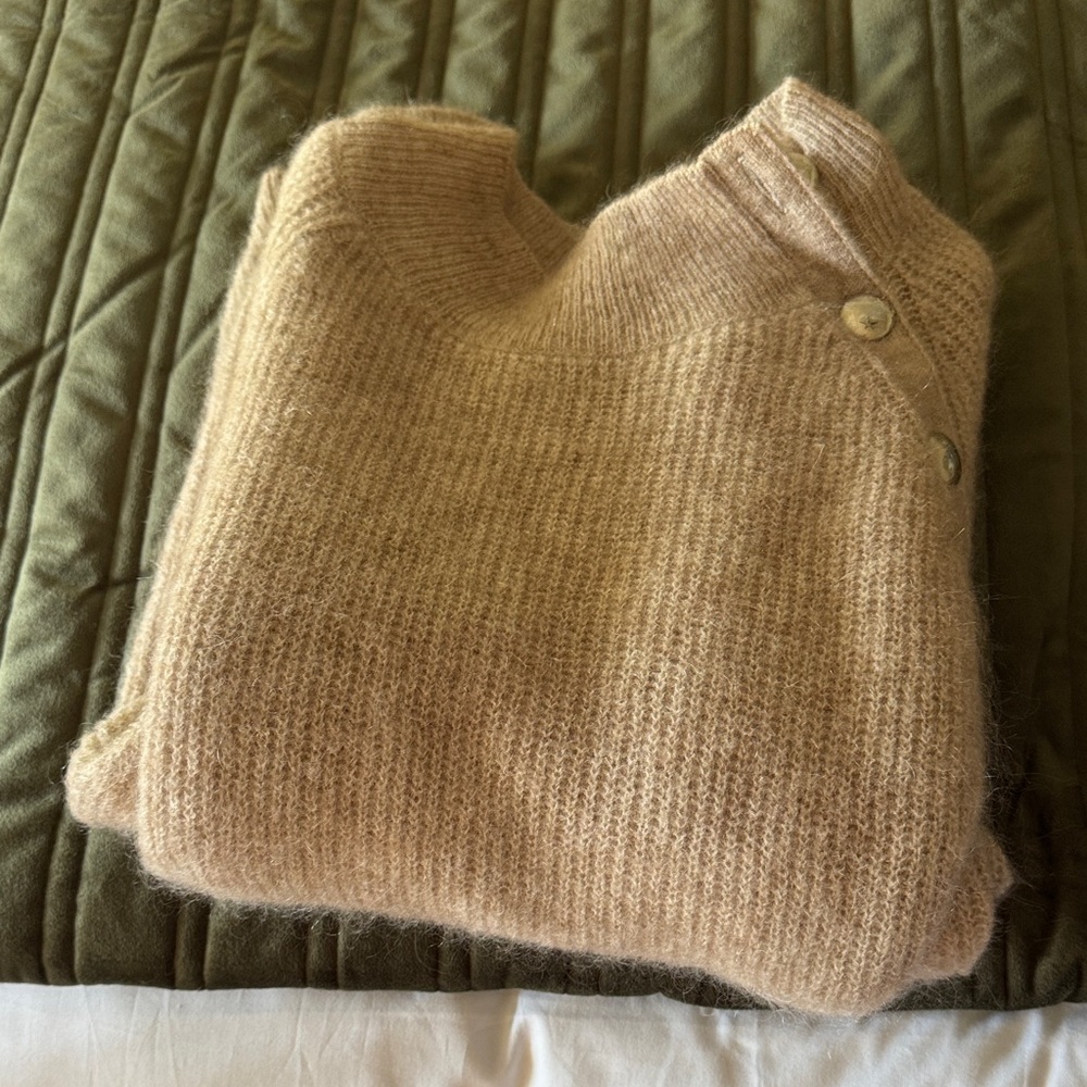Sezane Trudy jumper in light beige